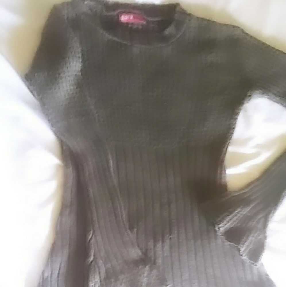 Mini sweater dress